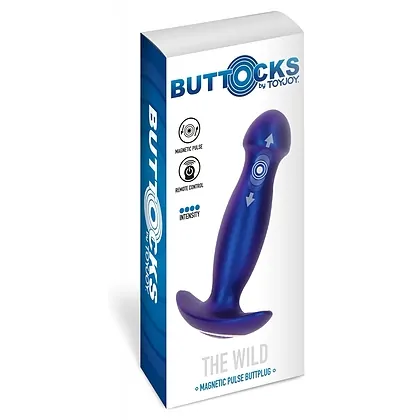 Anal Plug The Wild Magn Pulse Albastru
