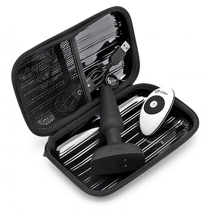 Anal Plug Trio Remote Control Negru