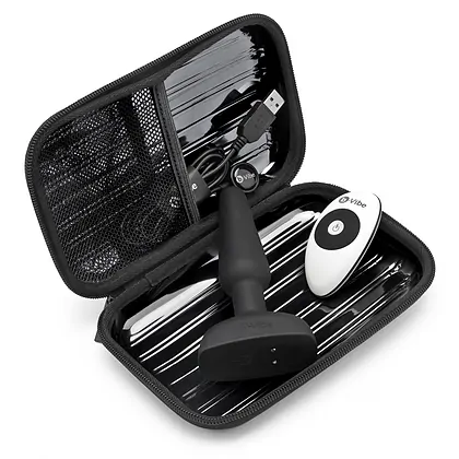 Anal Plug Trio Remote Control Negru