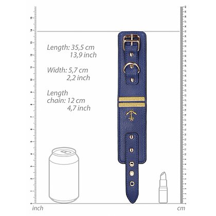 Ankle Cuffs - Sailor Theme Albastru