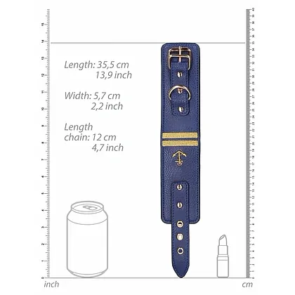 Ankle Cuffs - Sailor Theme Albastru
