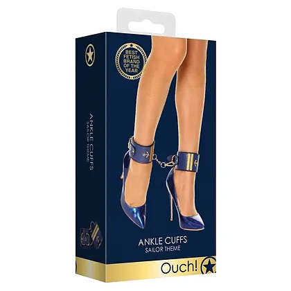 Ankle Cuffs - Sailor Theme Albastru