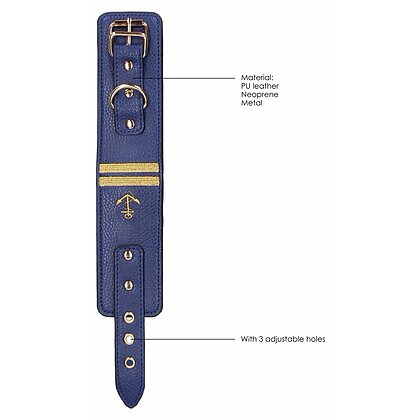 Ankle Cuffs - Sailor Theme Albastru