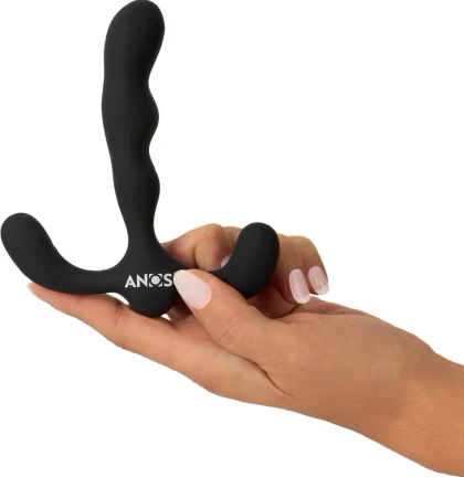 ANOS 3 Motoare – Plug Prostată Vibrator Anal Reîncărcabil Negru