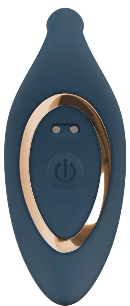 ANOS Plug Anal RC — 10 Moduri Vibrație, 10 Viteze împingere Albastru