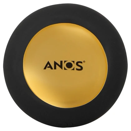 ANOS Plug Anal Rotativ 10 Moduri, Perle Rotative, USB Reîncărcabil Negru