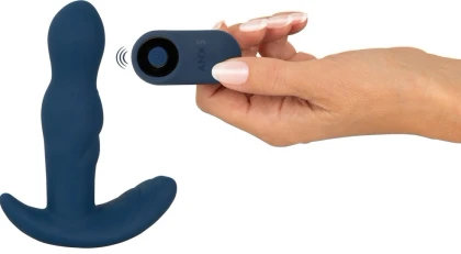 ANOS RC – Plug Prostatic Rotativ, 10 Moduri, Reîncărcabil Albastru