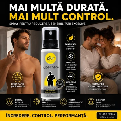 Arma Secretă a Bărbaților Împotriva Ejaculării Rapide 20 ml