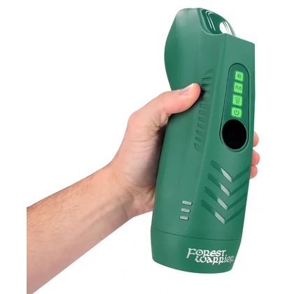 Ayla Masturbator Automat Reîncărcabil cu Sucțiune și Vibrații Verde
