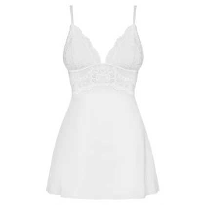 Babydoll Alb Obsessive 810-BAB L-XL
