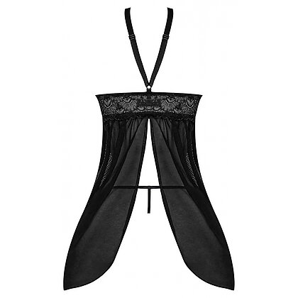 Babydoll Magic Silk Fly Away Negru S-M