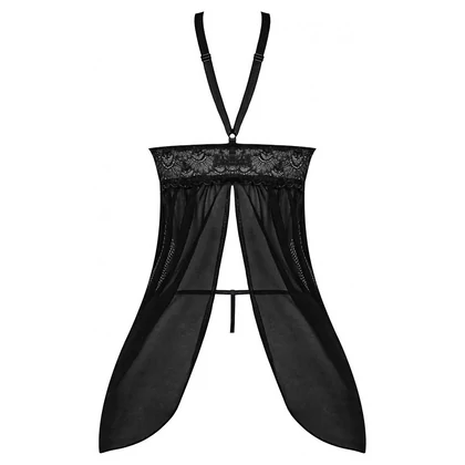 Babydoll Magic Silk Fly Away Negru S-M
