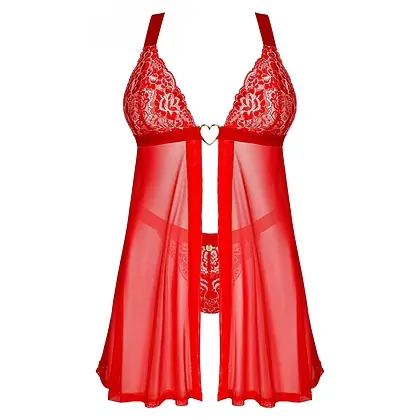 Babydoll Obsessive Elianes Roșu XS-S