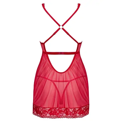 Babydoll Obsessive Lacelove Rosu M-L