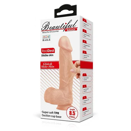 Baile Bahamut Realist 24 cm — Ventuză Puternică