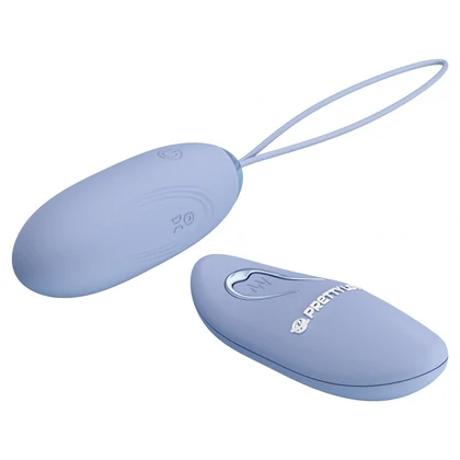 Jenny Vibrator Compact 12 Moduri Reîncărcabil USB Albastru