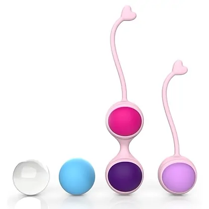 Beautiful Kegel Set: 5 Bile Vaginale Progresive, Discrete