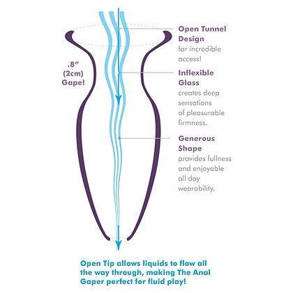 Beginners Anal Gaper Transparent