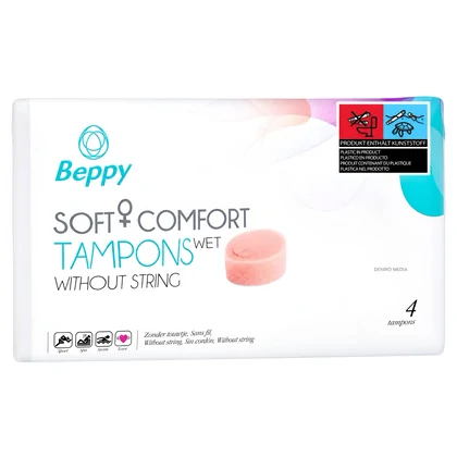 Beppy Soft Și Comfort Wet — Tampoane Interne 4 buc, Până La 8h