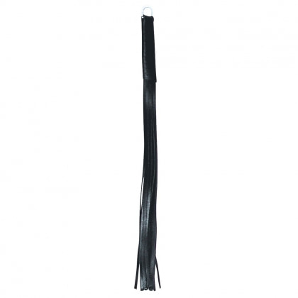 Bici Leather Flogger Negru
