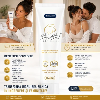 Bigger Boost Ser-Cremă 150 ml — Fermitate și Mărire