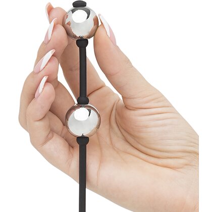 Bile Anale Metalice Mini Inner Goddess Argintiu