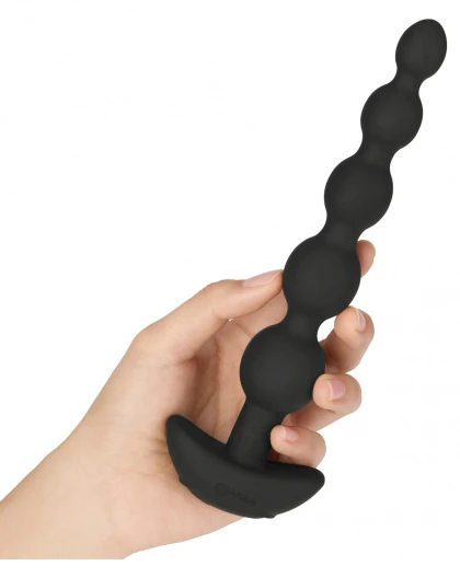 Bile Anale Telecomandate b-Vibe Cinco Negru