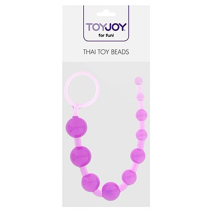 Bile Anale Thai Toy Beads Mov cu Mărimi Progresive