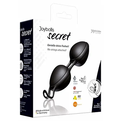 Bile Vaginale Joyballs Secret Rezistente La Apă Negru