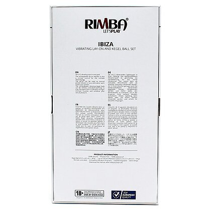 Bile Vaginale Vibratoare Rimba Ibiza Negru
