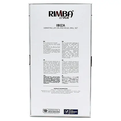 Bile Vaginale Vibratoare Rimba Ibiza Negru