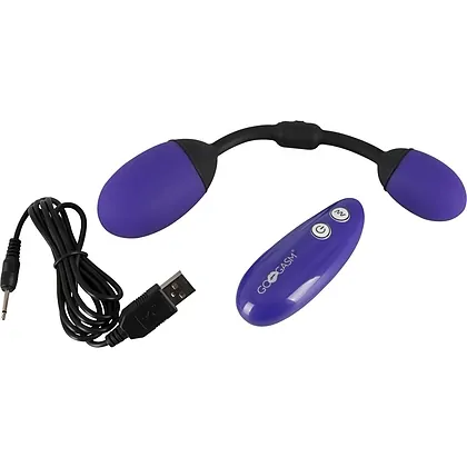 Bile Vibratoare GoGasm Vaginale Și Anale Mov