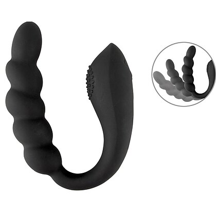 Black Velvets Bendable Dual — 2 Motoare, 10 Moduri, Reîncărcabil Negru