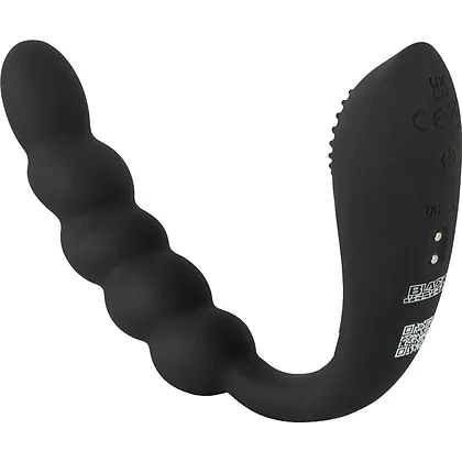 Black Velvets Bendable Dual — 2 Motoare, 10 Moduri, Reîncărcabil Negru