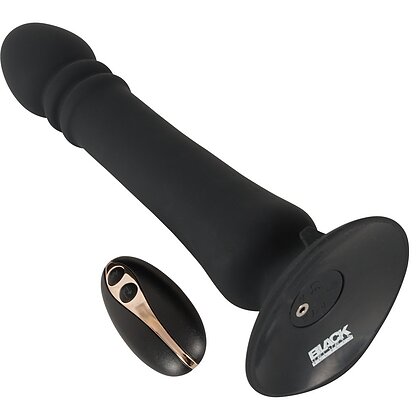 Black Velvets Thruster Anal 7 Moduri, 3 Viteze, Reîncărcabil Negru