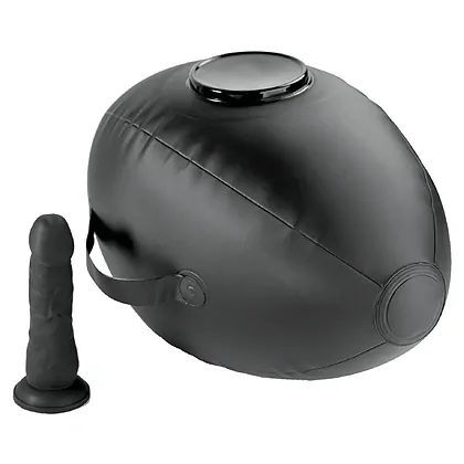 Body Dock Love Ball Saltea Gonflabilă Creativă Pipedream Negru