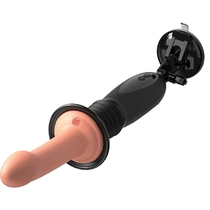 Body Dock Thruster Fetish Fantasy 7 viteze reîncărcabil Negru