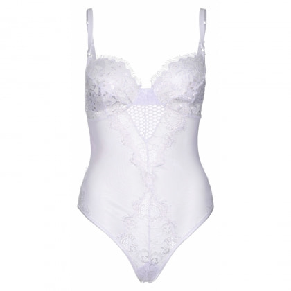 Body Dantelat Leg Avenue Whitley Alb S