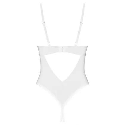 Body Obsessive Alissium Decupat Alb XS-S