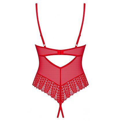Body Obsessive Ingridia Decupat Rosu XS-S