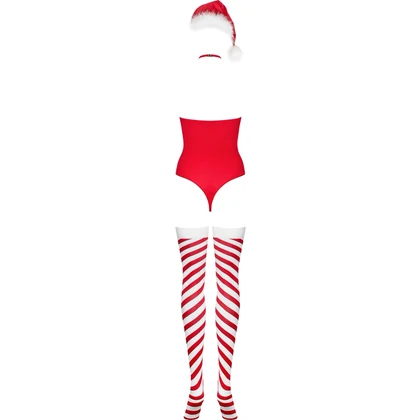 Body Obsessive Kissmas Roșu XS-S