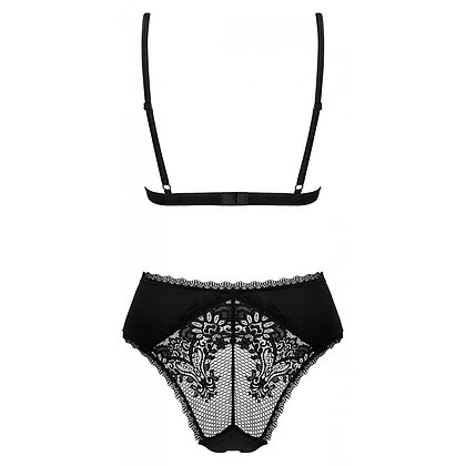 Body Obsessive Maderris cu Bretele Reglabile Negru XS-S