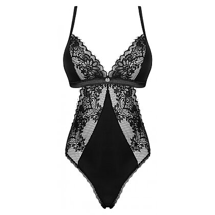 Body Obsessive Maderris cu Bretele Reglabile Negru XS-S