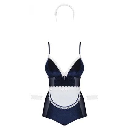 Body Obsessive Maid Albastru L-XL