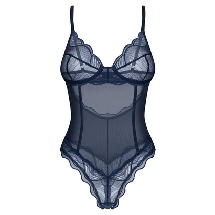 Body Obsessive Nightly Albastru XS-S