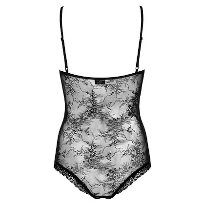 Bodysuit Cu Model Obsessive Slevika Negru S-M