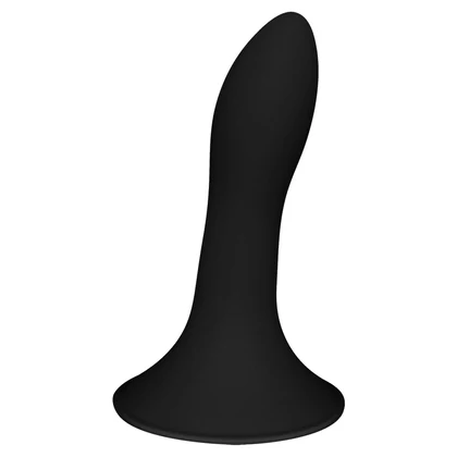 Bonnie Rotten Hitsens 5 – Dildo Flexibil cu Ventuză, 12.9 cm Negru