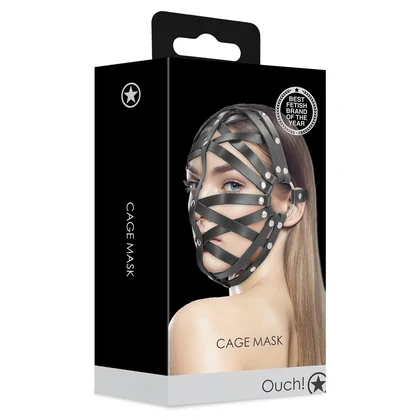 Cage Mask Negru