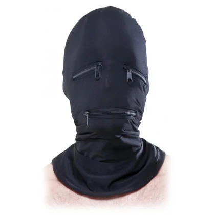 Cagulă Zipper Negru