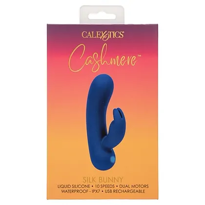 CalExotics Cashmere silk Bunny — 10 Moduri, Dual Motor, IPX7